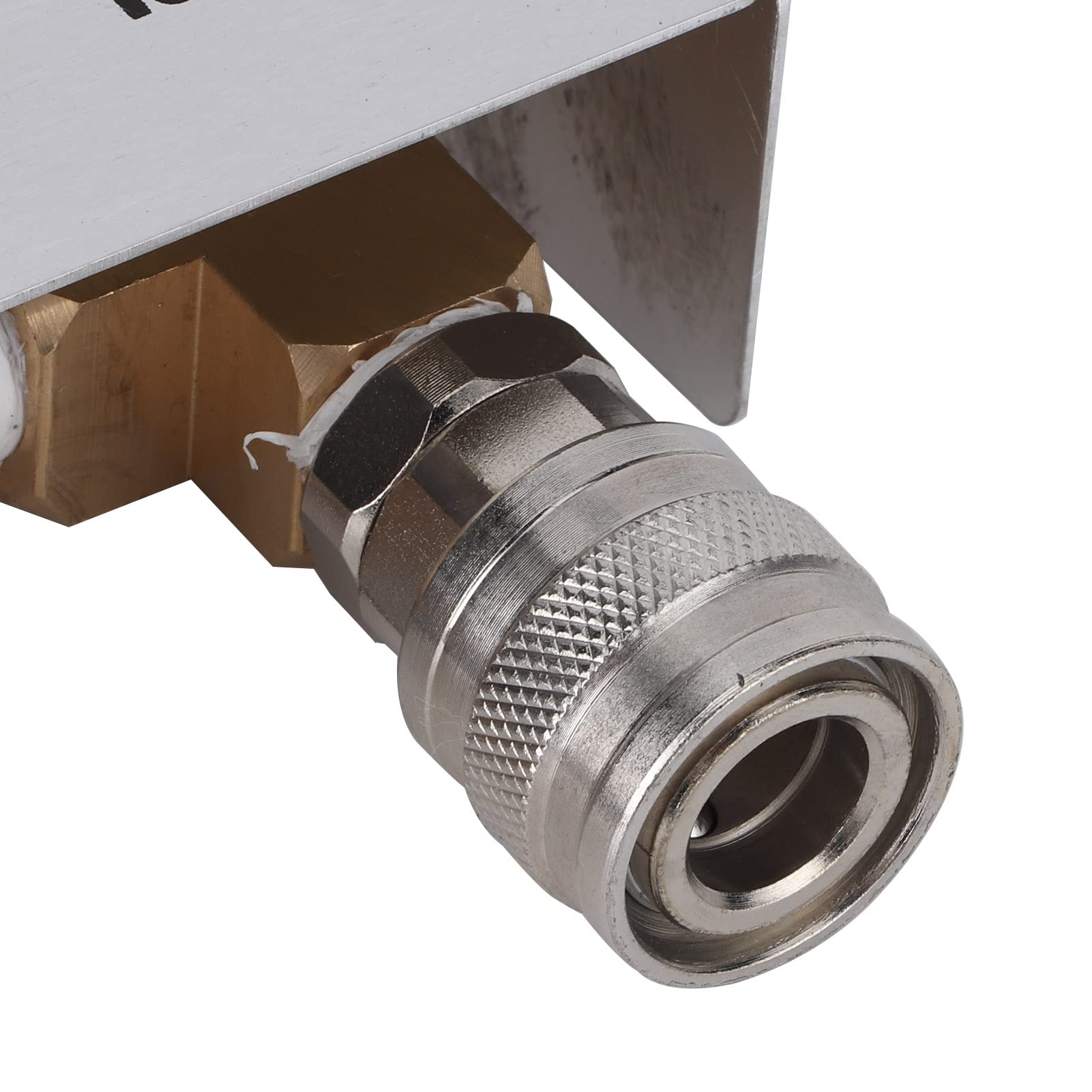 Kit de détecteur de fuite de cylindre, outil de diagnostic rapide à double jauge pour moteurs à essence, réglage de la pression avec 3 adaptateurs, tuyau de 61 cm