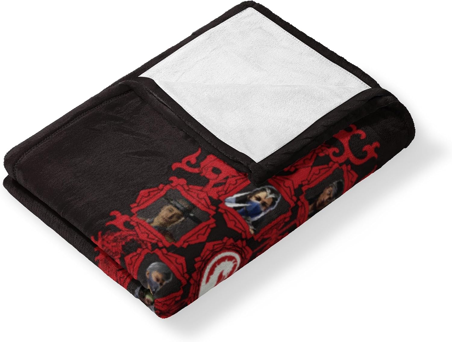 Mortal Kombat Silk Touch Throw Blanket – Choose Your Fighter, Ultra-Soft Fleece, Plush & Lightweight, 50 x 60