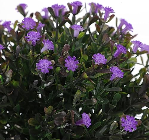 Miniatura 9 de Yardwe Decoración para el hogar, decoración de flores artificiales para bicicleta, soporte para plantas de bicicleta, adorno de bonsái, exhibición