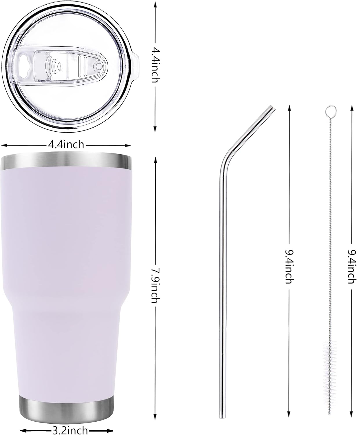 Stay Hydrated on the Go: Toopify 30 oz Insulated Tumbler Review!