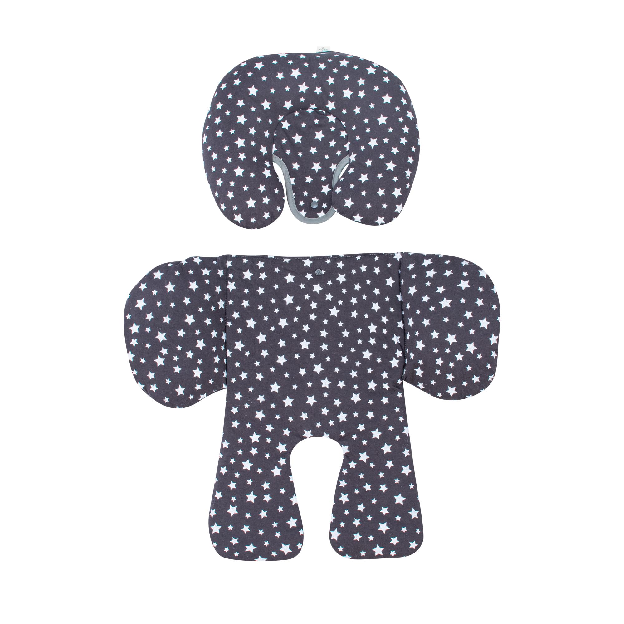 JYOKO KIDS Uniwersalny reduktor niemowlę na Siedzenie samochodowe 100% bawełna (Winter, 3 kawałki)