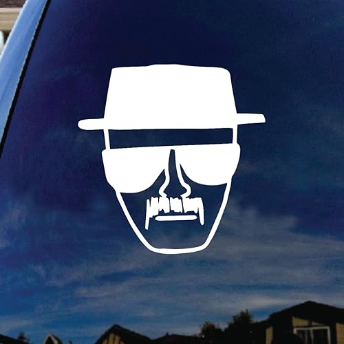 Breaking Chemistry Bad Science - Calcomanía de vinilo para ventana de coche, 5 pulgadas de alto (negro)