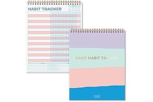 S&O Striped Habit Tracker Calendar: Cultivating Self-Discipline and Achieving Goals