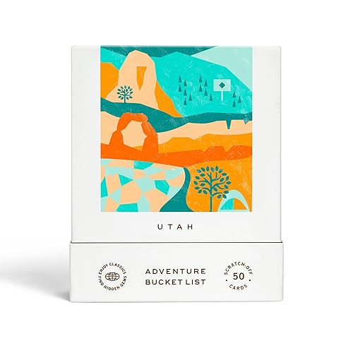 Reach International Outfitters Utah Adventure Bucket List: 50 Scratch-Off Cards