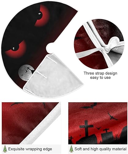 Miniatura 77 de Falda de árbol de Navidad para el día de cumpleaños, falda de árbol de 36 pulgadas para tartas, faldas de árbol de Navidad, tapete de pie de árbol