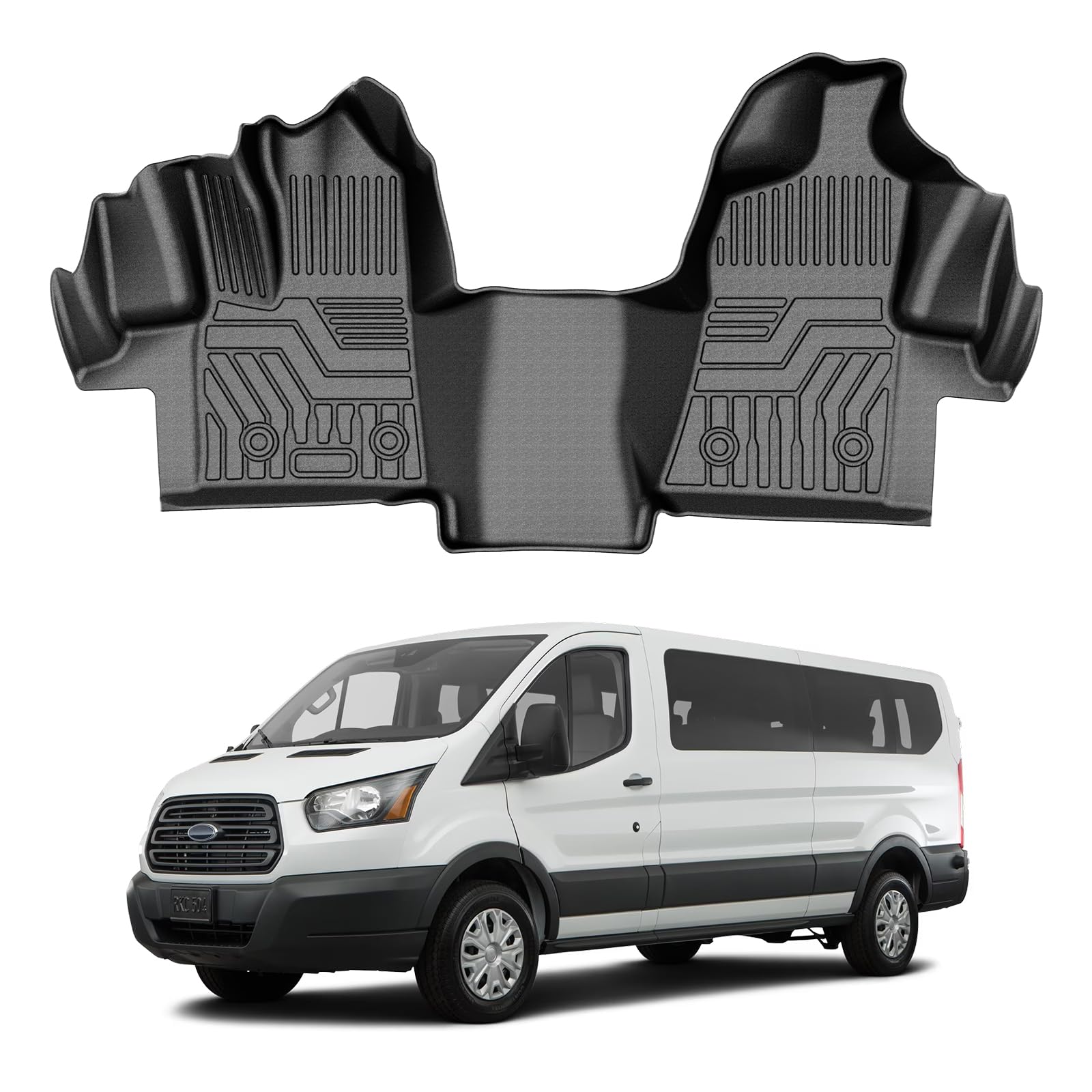 T TGBROS Ford Transit Floor Mats