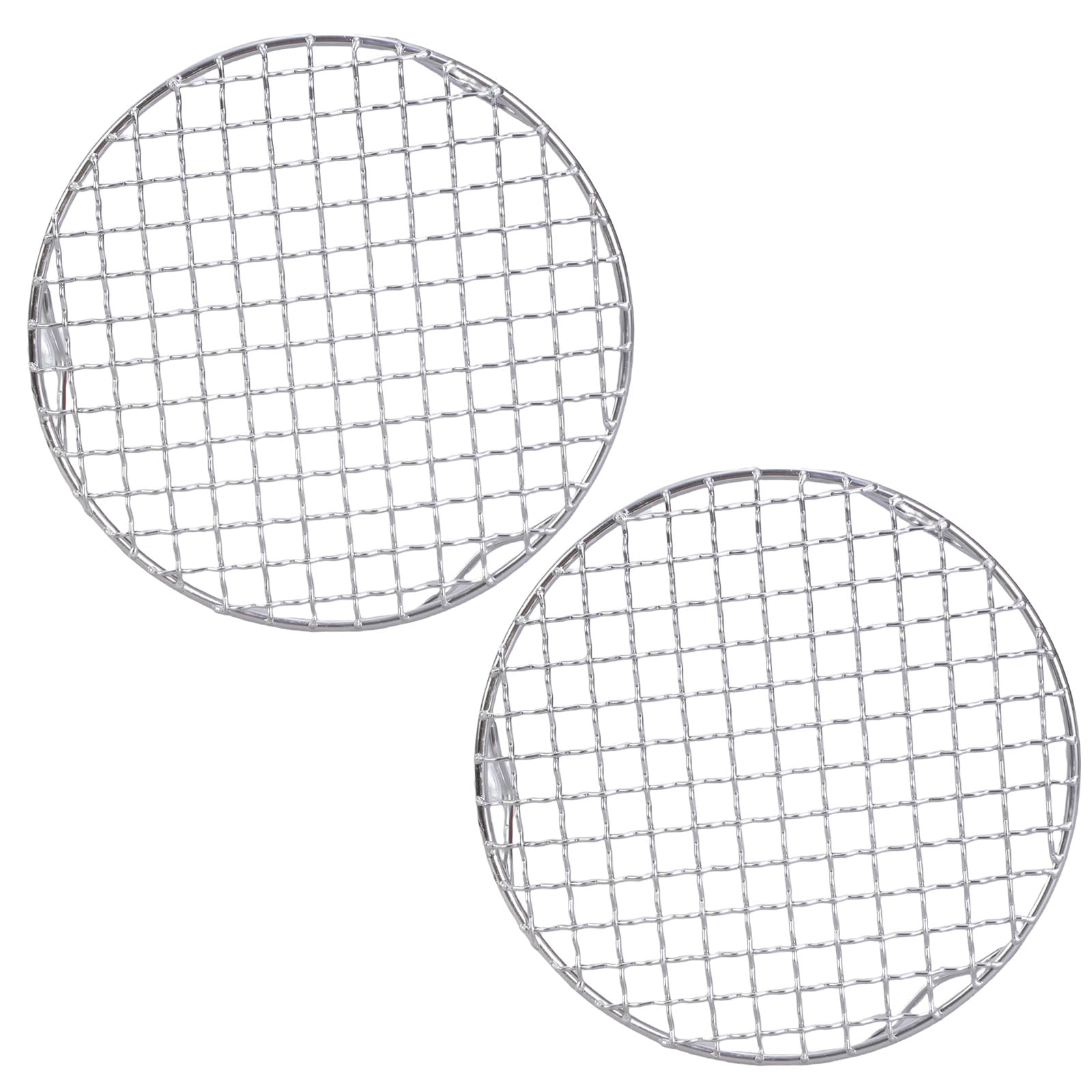 TFAOYS Stainless Steel Round Cooking Rack 15cm / 18cm / 19cm / 20cm Nonstick Cooling Baking Rack for Baking Cookie Cakes and Bread Cake Cooling