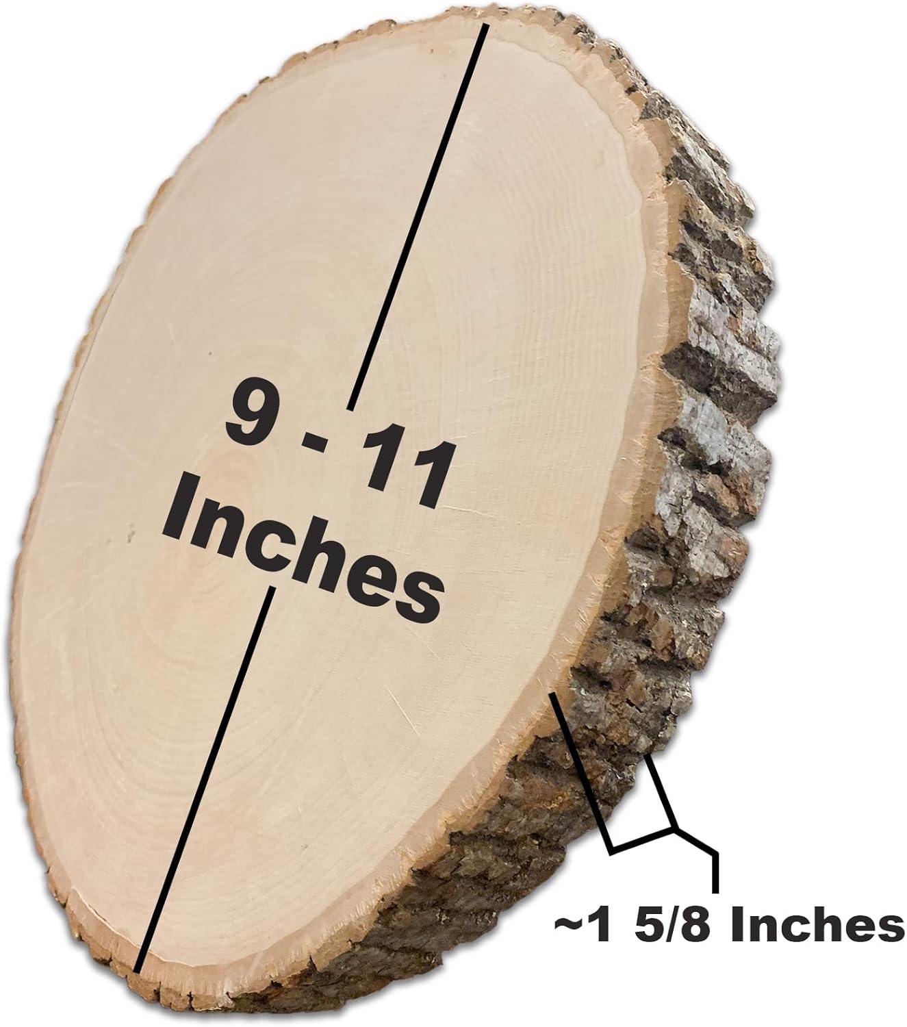 Wilson Thick Basswood Round (Large (9-11 Inches) 4 Pack)