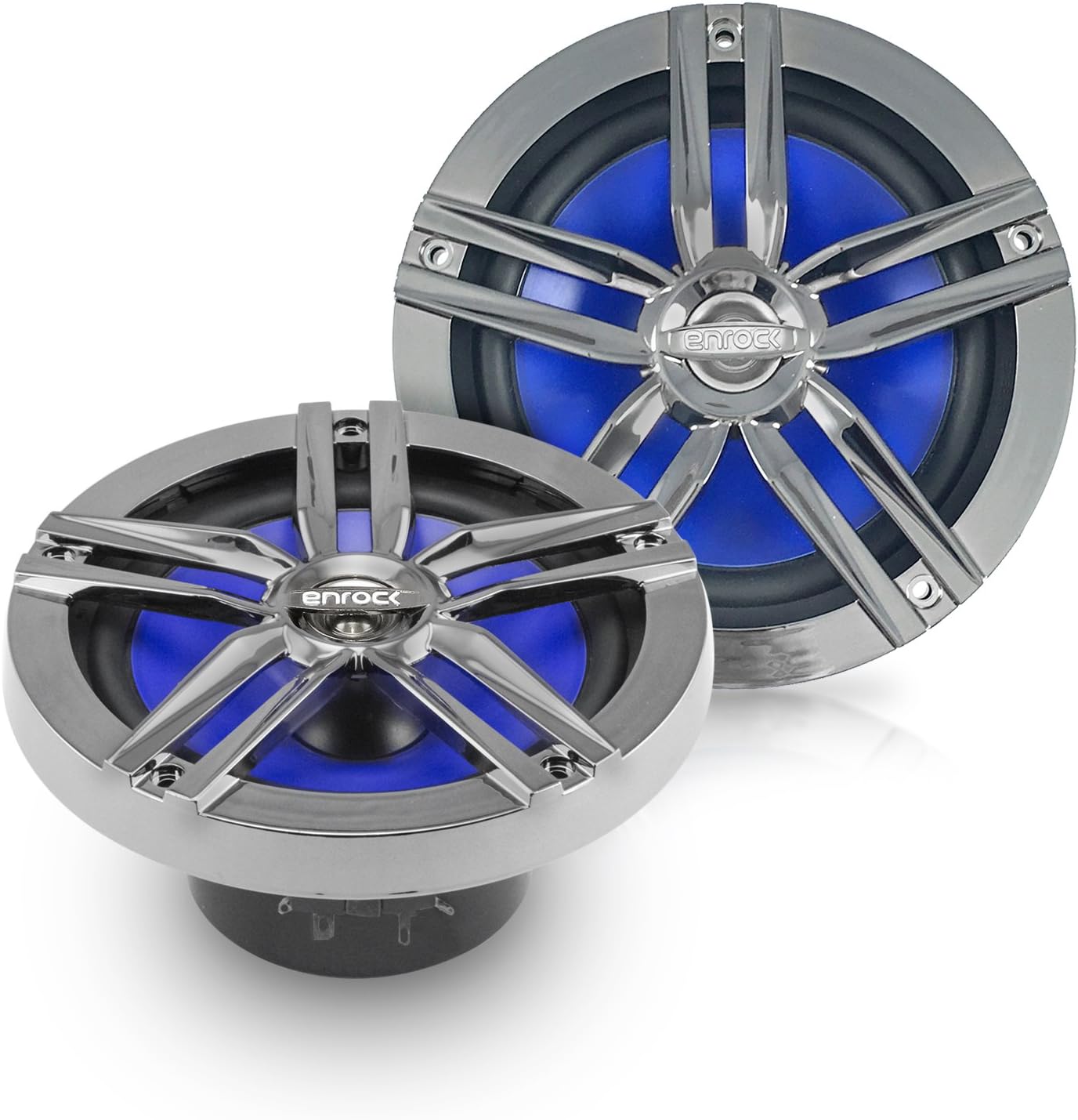6.5" 180 Watt Max 2-Way High-Performance Charcoal Speaker (Pair)