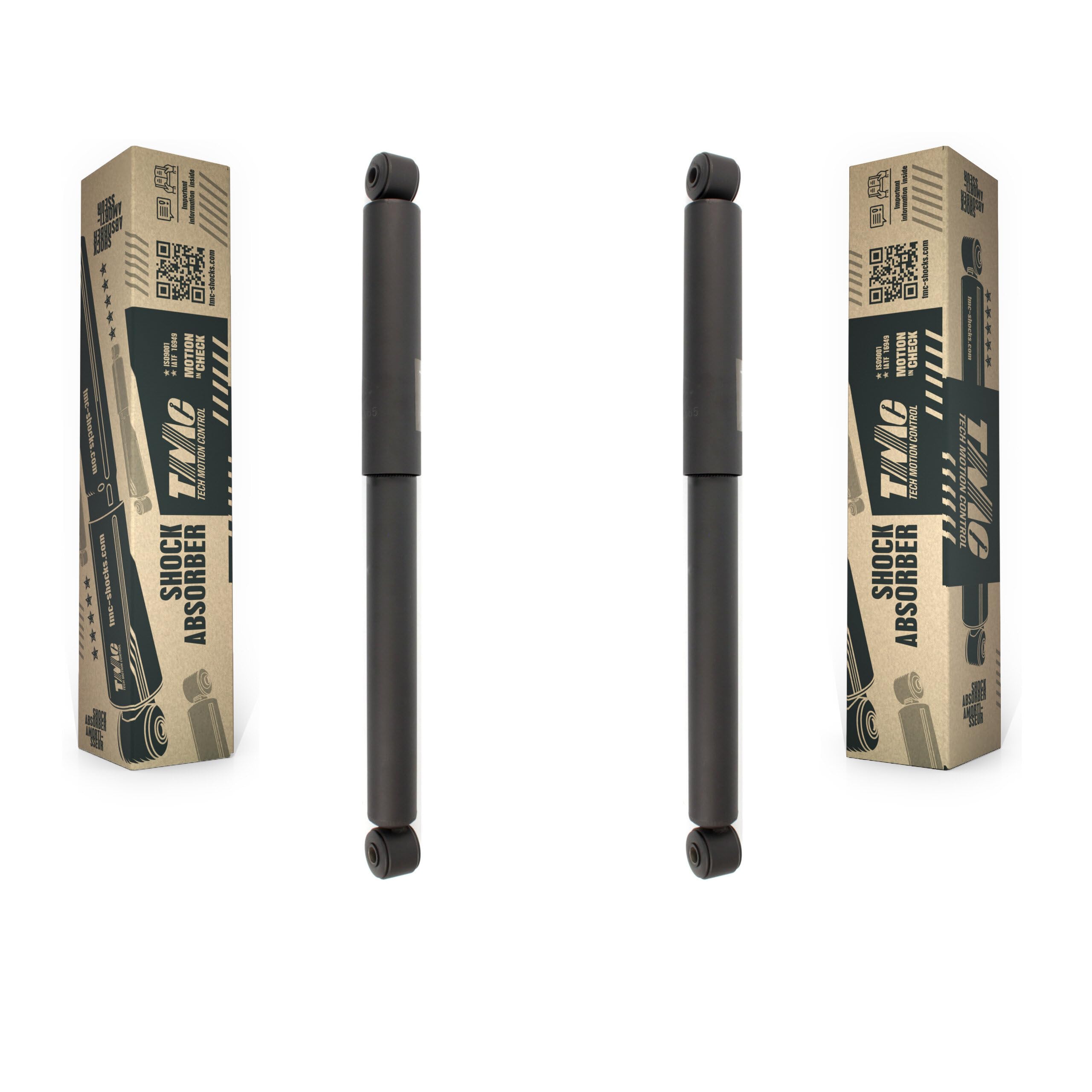 TMC Rear Suspension Shock Absorbers Pair Replacement For Honda Civic - Left Right Side (Driver Passenger) K78-100412 — view 55