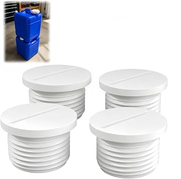 Water Jug Threaded Plug Compatible with Reliance Aqua-Tainer, Spout Replacement Cap for Stackable Water Containers, Camping Storage Accessory for Outdoor Water Organization