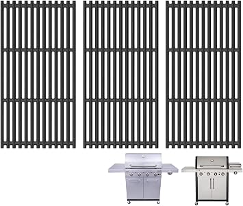 17 Grill Grates Replacement for G541-0016-W2, G541-0016-W1 Charbroil Commercial TRU-Infrared Grill 463242715 463242716 466242715 463276016 463255020 463257520 463255721 G533-0009-W1 Parts Cast Iron