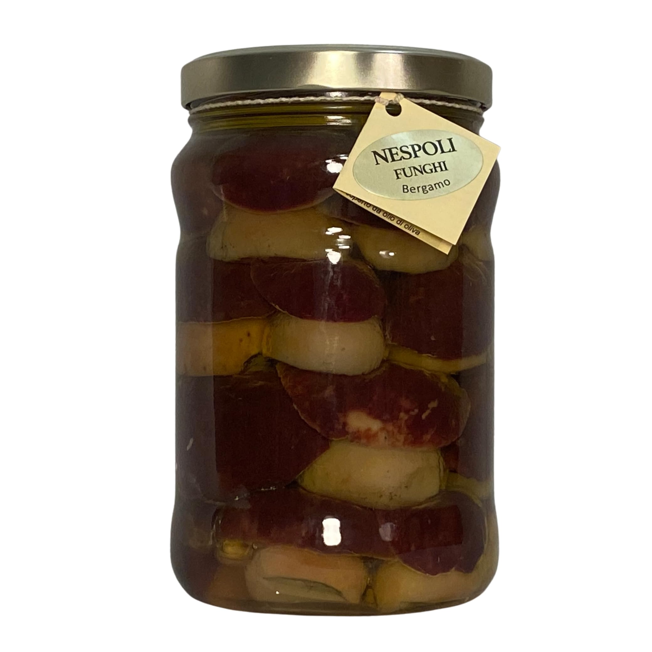 Funghi porcini testa nera INTERI sott'olio di oliva da kg 1,6