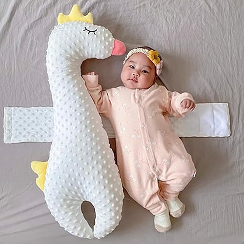 Miniatura 4 de Almohada de peluche para bebé almohada de dormir para bebé almohada relajante para bebé cama portátil almohada cómoda de algodón grueso tumbona para