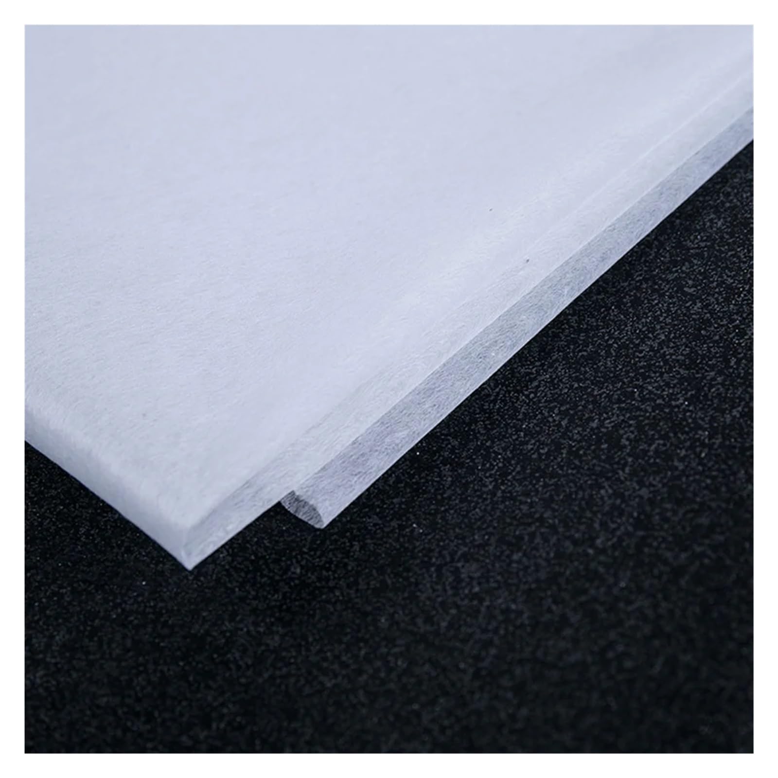 Entretela termoadhesiva no Tejida de 10 Yardas for Coser Prendas, Accesorios, Forro Adhesivo de un Solo Lado, Ligera, termoadhesiva, Bricolaje(Color-1)