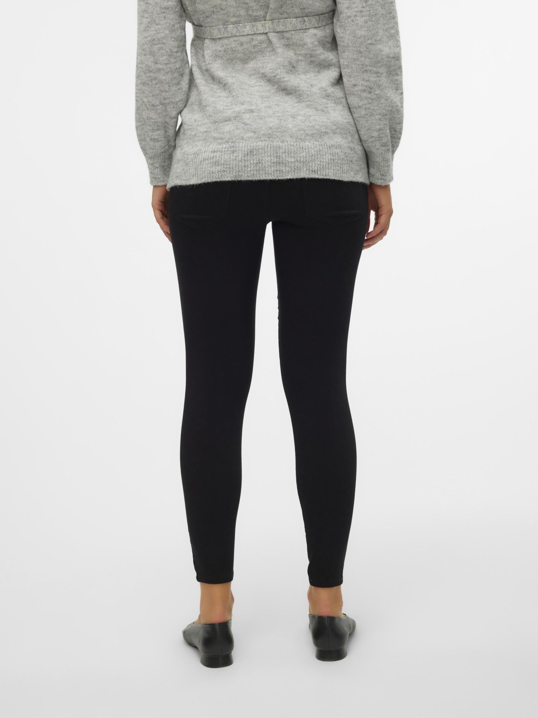 Mamalicious Mllucy Pantalon Slim Noir A. Noos - Pantalons - Pantalon - Femme
