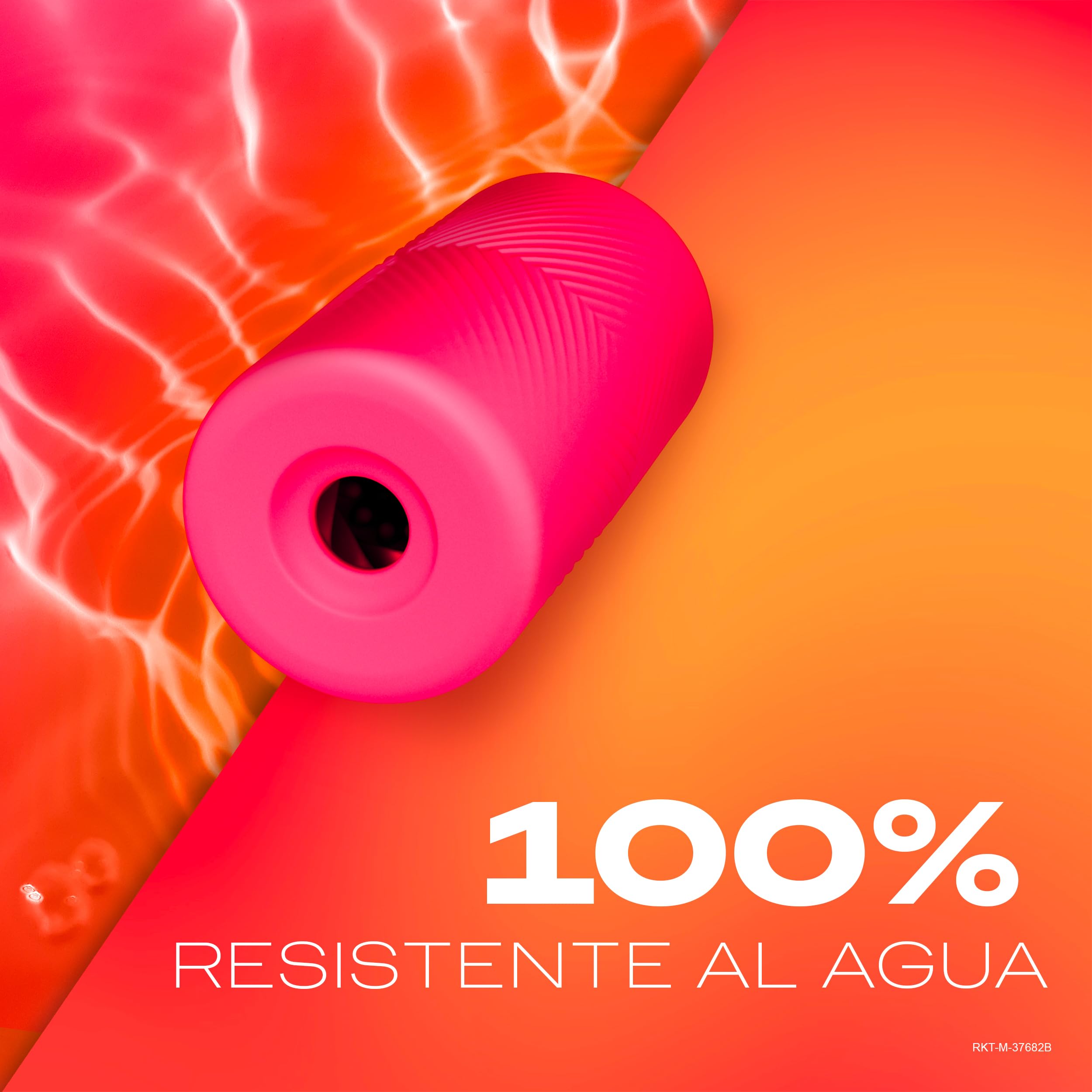 Durex Masturbador SLIDE & RIDE, elástico, suave flexible y texturizado con estrías, fácil de limpiar y reutilizable