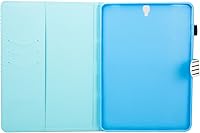 Vista 7 de Dteck - Funda protectora de piel sintética para Galaxy Tab S3 9.7 con función de encendido y apagado automático, funda inteligente para Galaxy Tab