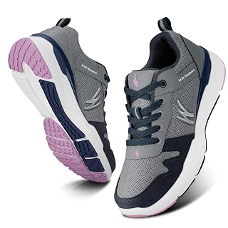 Womens Walking Shoes for Plantar Fasciitis, Arch Support Women Sneakers, Non Slip Orthopedic Shoes with Shock Absorption - Amazon product rated Grade A
