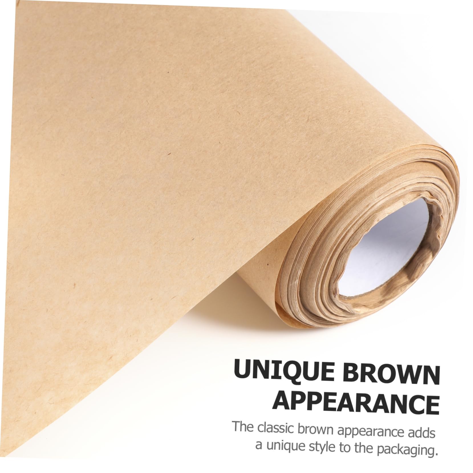 SAFIGLE Kraftpapier Geschenkpapier Rolle Braun Packpapier Bastelpapier Blumenverpackungspapier Bouquet Geschenkpapier Für Blumen Verpackung