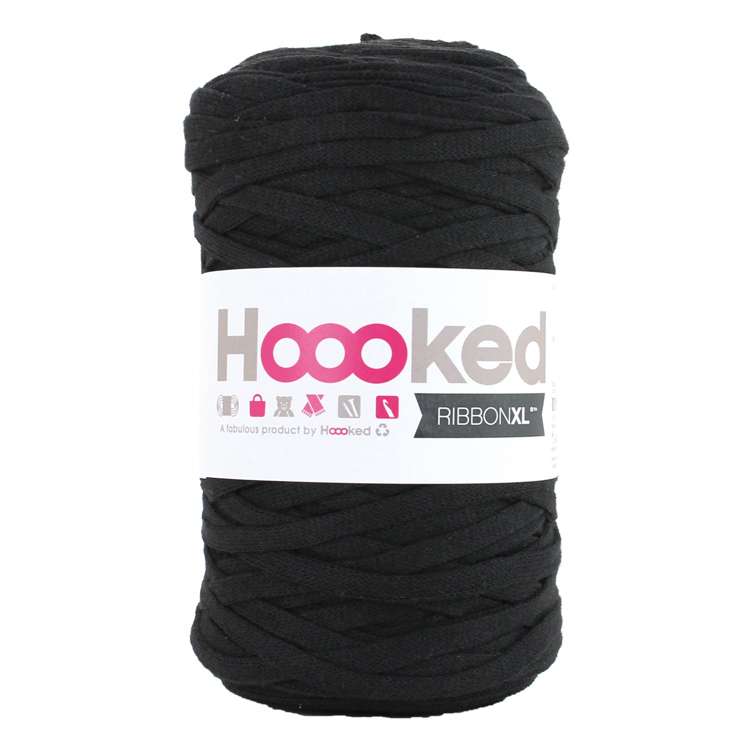 RXL-26 Ribbon XL Yarn-Black Night, 120 m