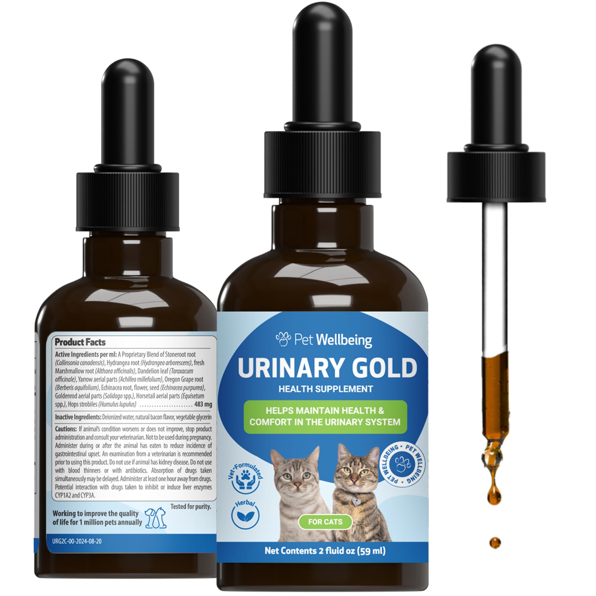 Pet Wellbeing Urinary Gold