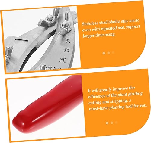 Miniatura 5 de BESPORTBLE Circumcision Shears Pruning Scissor Grape Pruner Garden Hand Pruners Garden Tools Floral Scissors Pink Jujube Second Generation Cutting