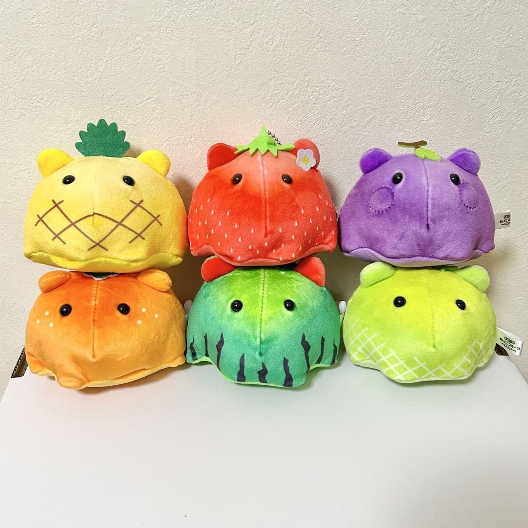 Amazon.co.jp: もちっとめんだこ フルーツ マスコット 6種 