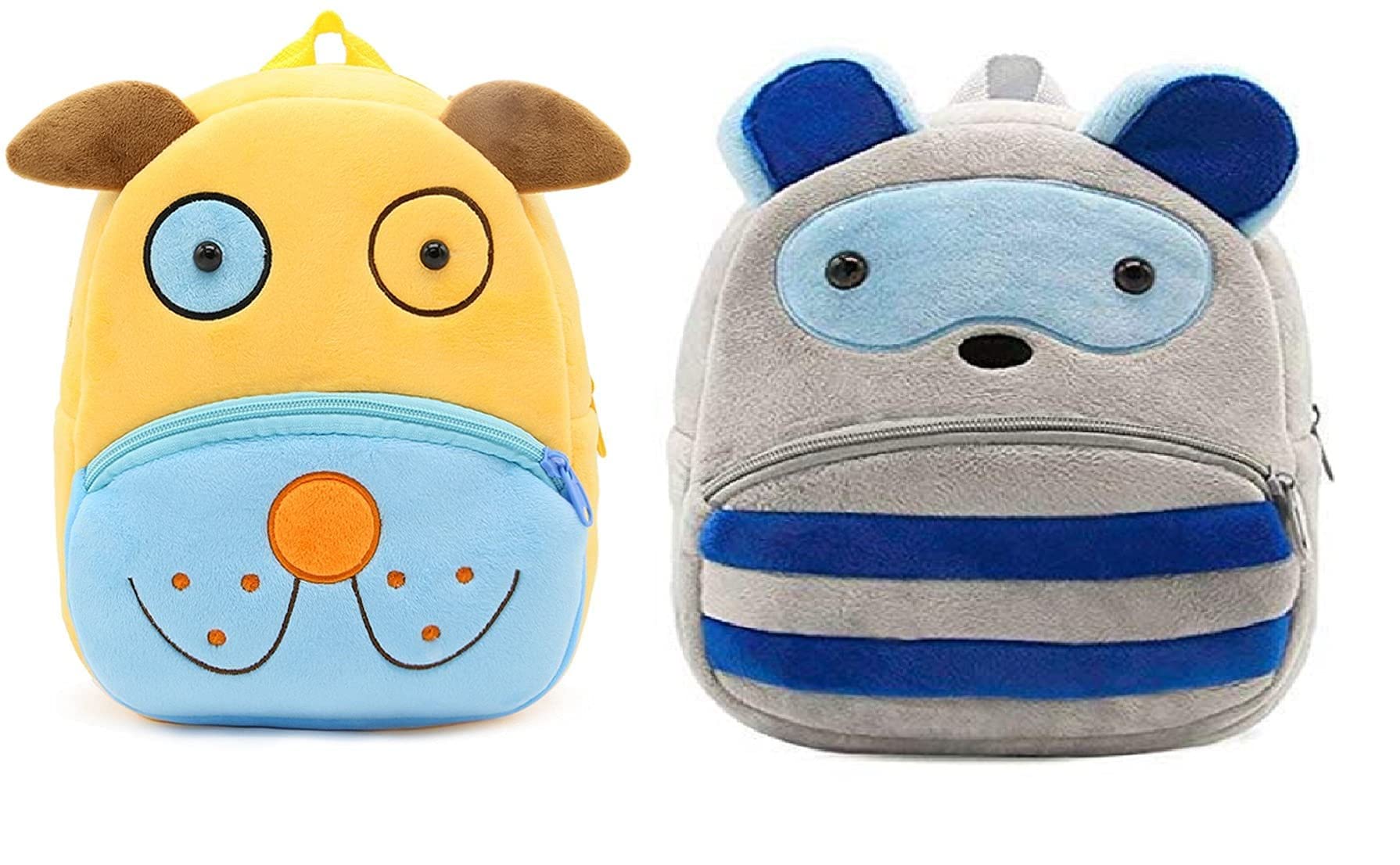 blue tree Kids School Bag Soft Plush Backpack Cartoon Bags Mini Travel Bag for for Girls Boys Toddler Baby Cute Dog & Recon-image-39