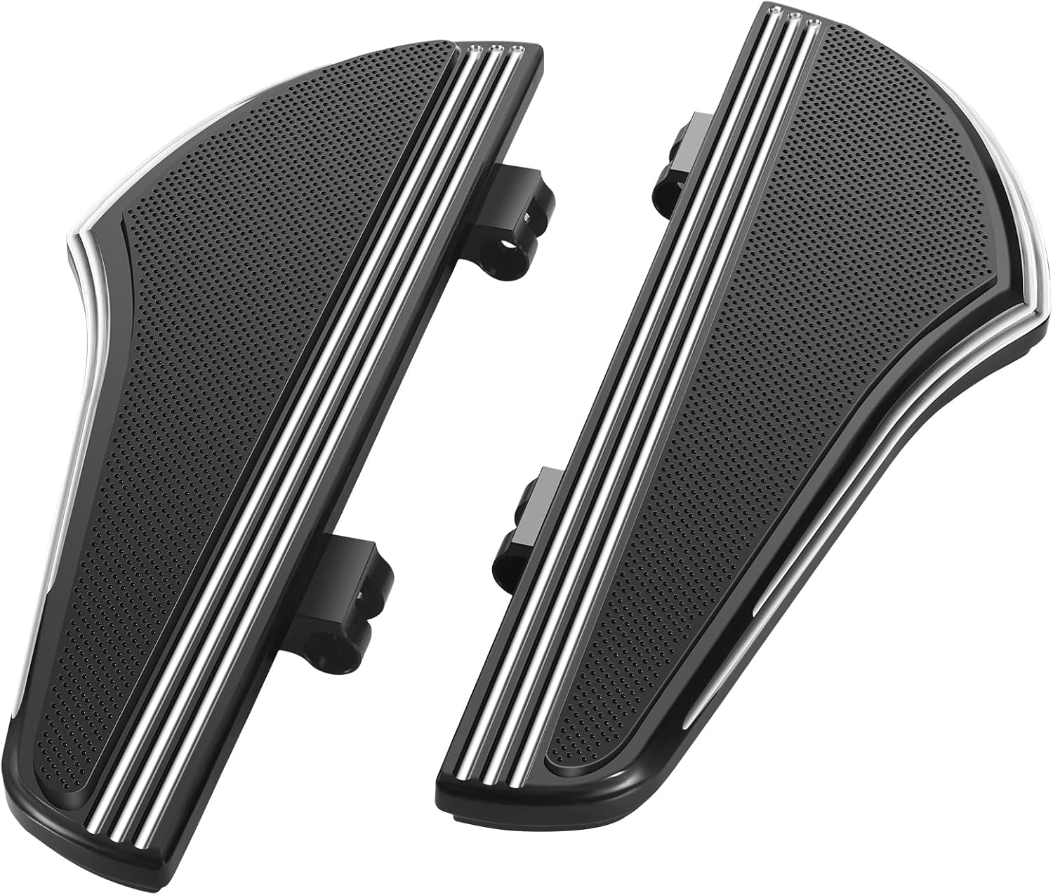 Motorcycle Floorboards Footrest Footboards for Harley Touring, Road King, Street Glide, Road Glides (1986-2023), Softail FL Heritage, Fat Boy Deluxe (1986-2017), Dyna FLD (2012-2016)