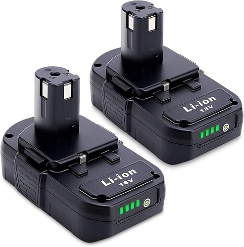 Repuesto mejorado de 3000 mAh para batería Ryobi de 18 V, compatible con Ryobi 18V ONE+ batería P103 P102 P105 P107 P108 P109 P122 18 voltios litio