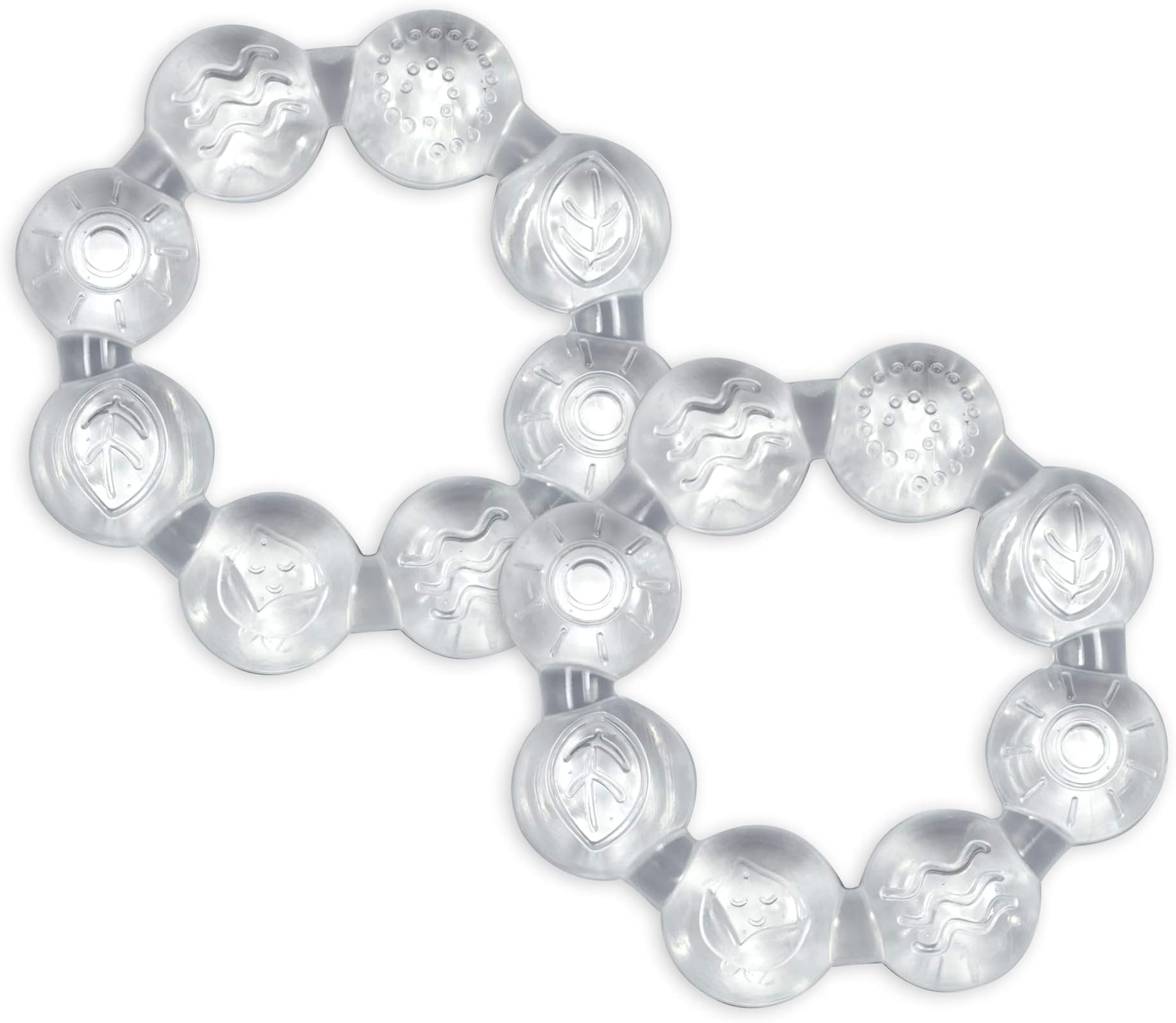 Green Sprouts Cool Ring Teether (2 Pack) Clear - 6mo+