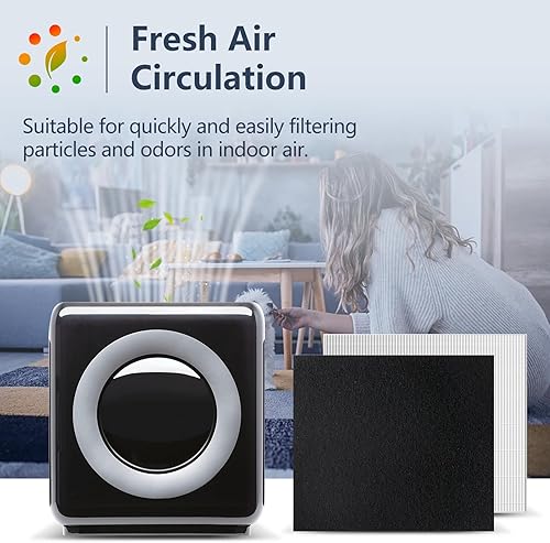 Miniatura 7 de Paquete de 2 filtros de repuesto para purificador de aire AP-1512HH para Coway Airmega AP-1512HH y Airmega 200M purificador de aire, 2 filtros HEPA