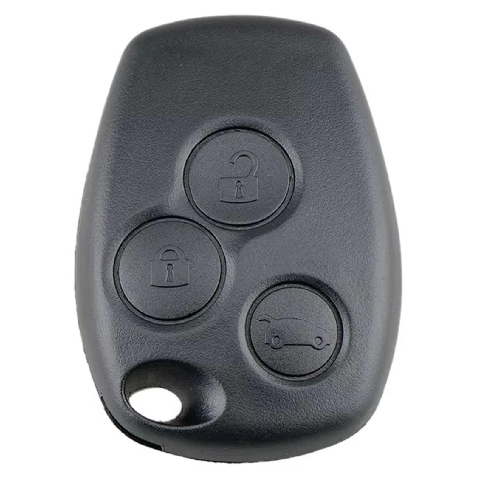 Compatible Con Dacia Para Logan 2004 2005 2006 2007 2008 2009 2010 2011 2012 Para Sandero 2008-2012 3 Botones Carcasa De Mando A Distancia Coche
