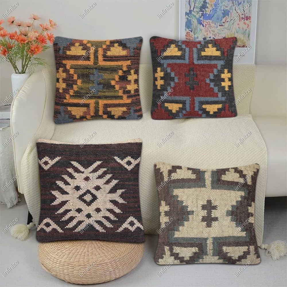 Housses de coussin en laine résistantes pour protéger vos assises de canapé de l'usure