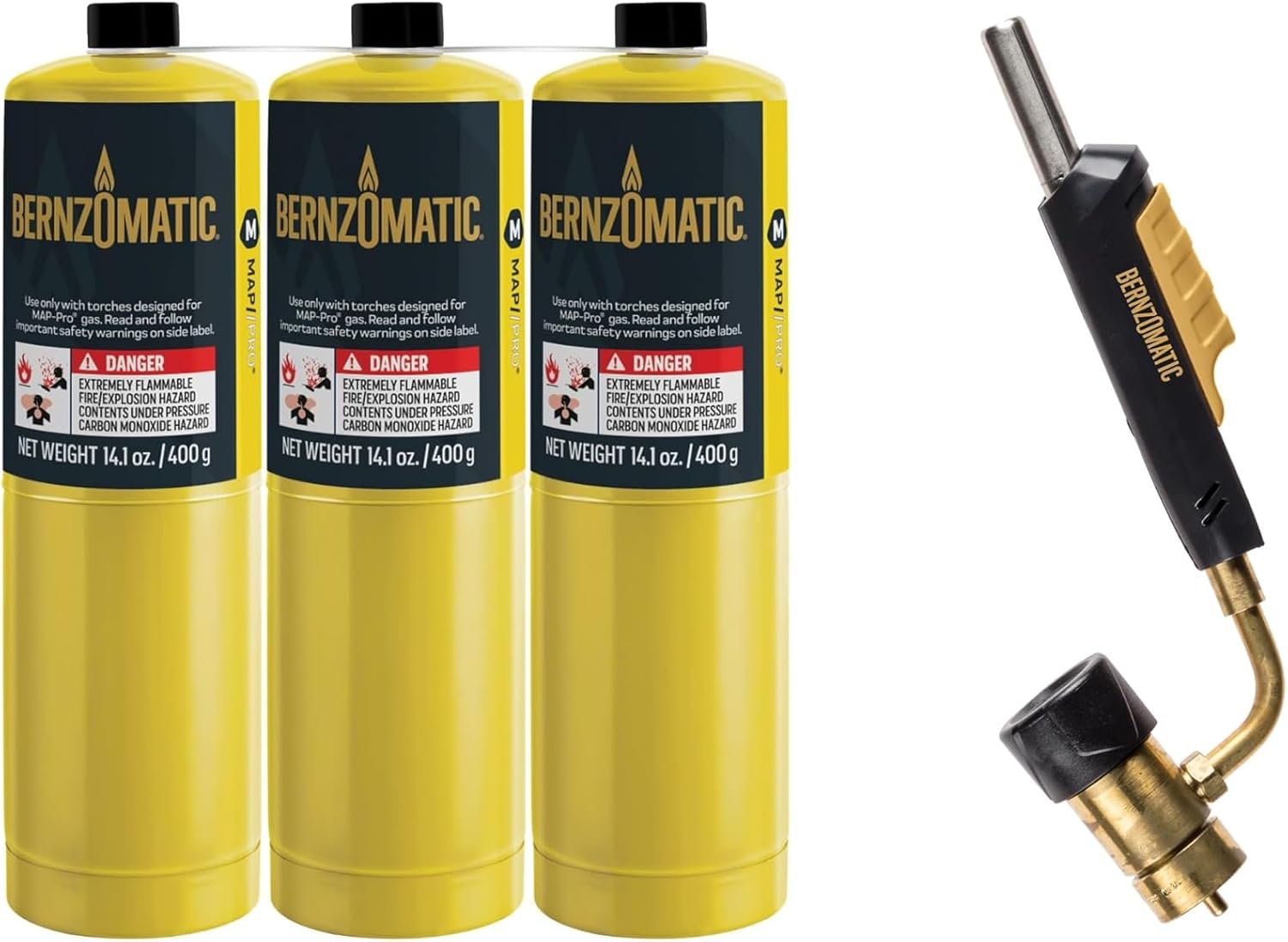 Bernzomatic 328640 TS99T Trigger Start Swivel Head Torch (TS99T Torch)