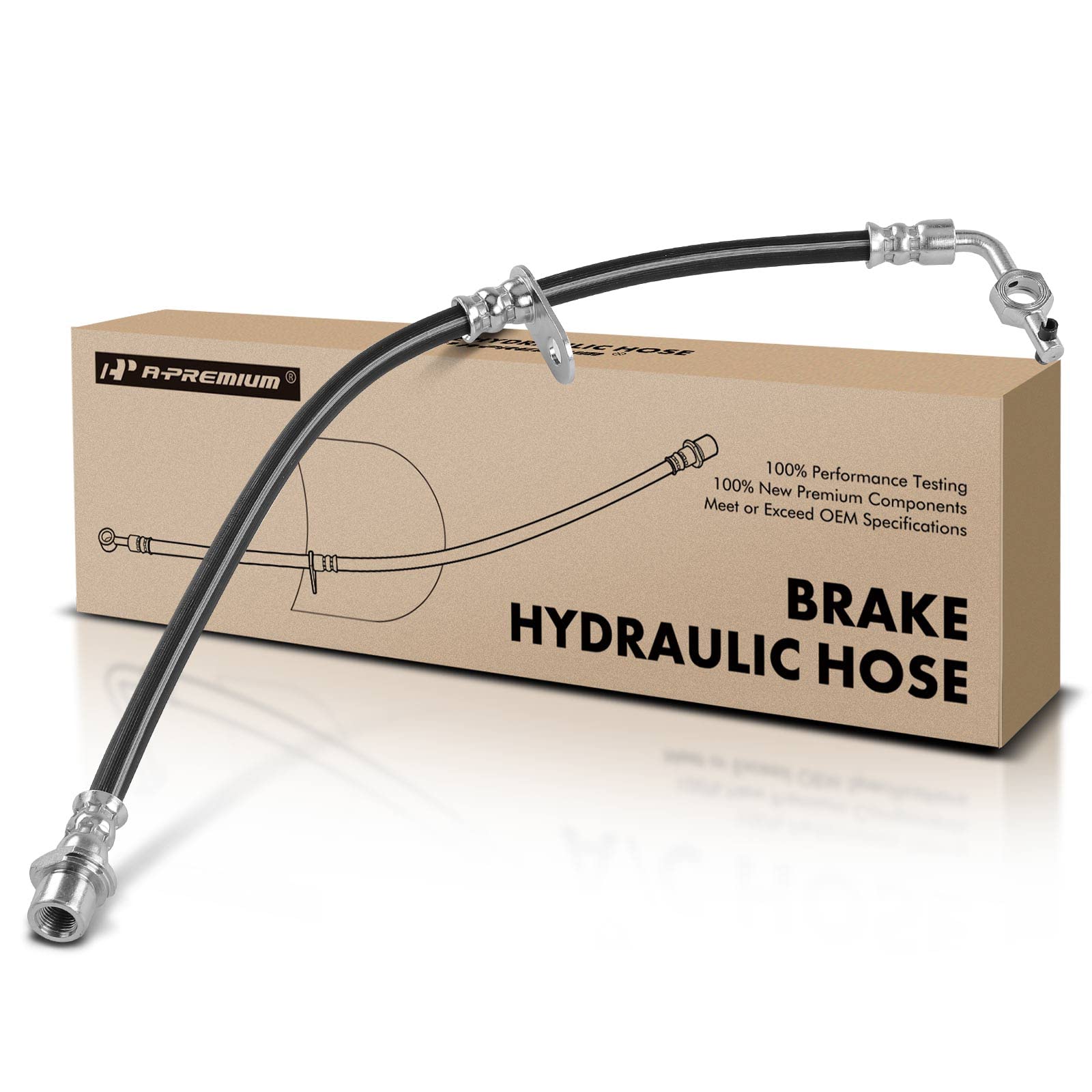Amazon.com: A-Premium Front Passenger Brake Hydraulic Hose 