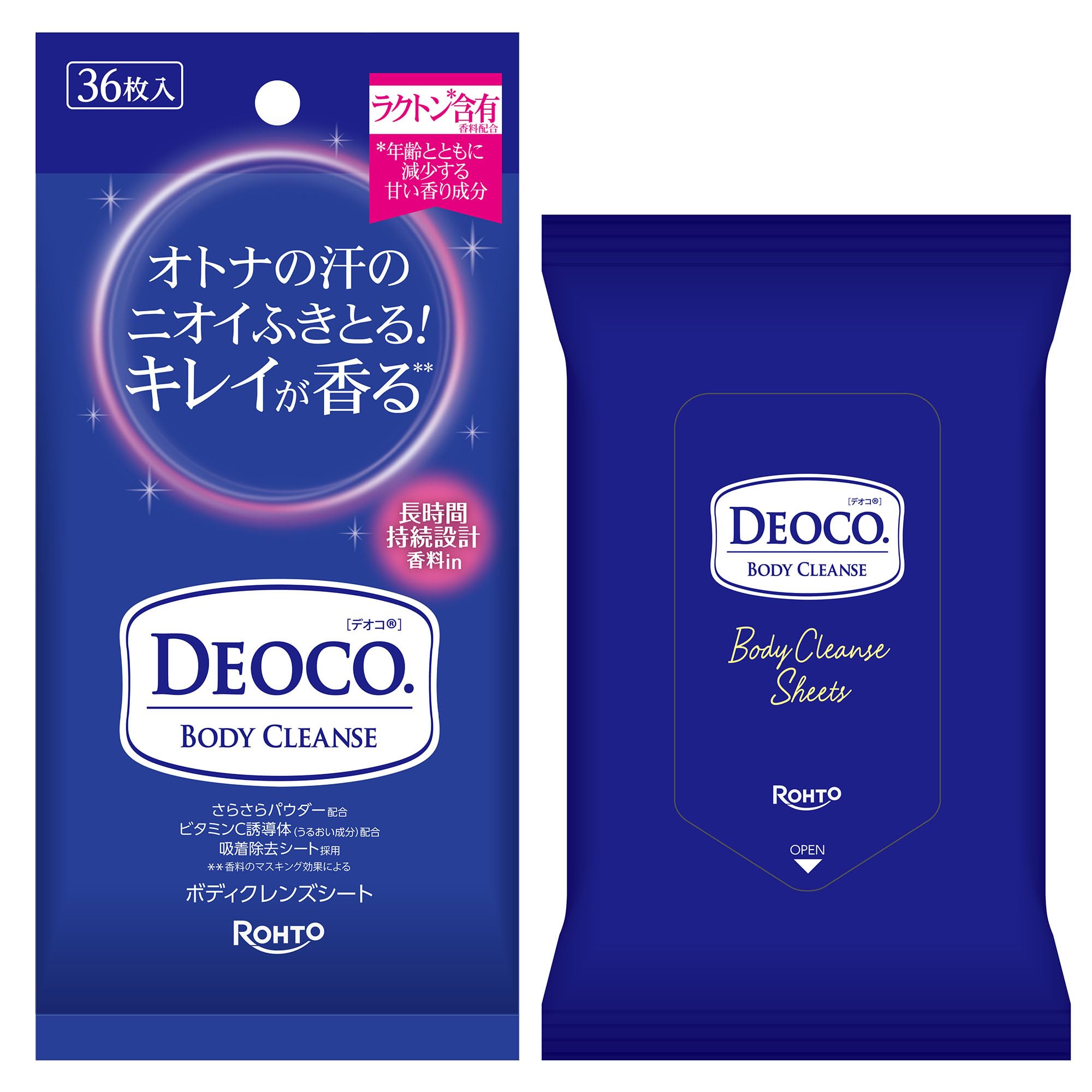 デオコ ボディクレンズシート 36枚