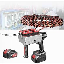 Wire Threading Machine 6 Wheel Drive, Electrician Wire Puller, Auto Electric Fish Tape, Pipe Threader, for Smoothly Stringing Wires Across Walls,1-BATT-15M