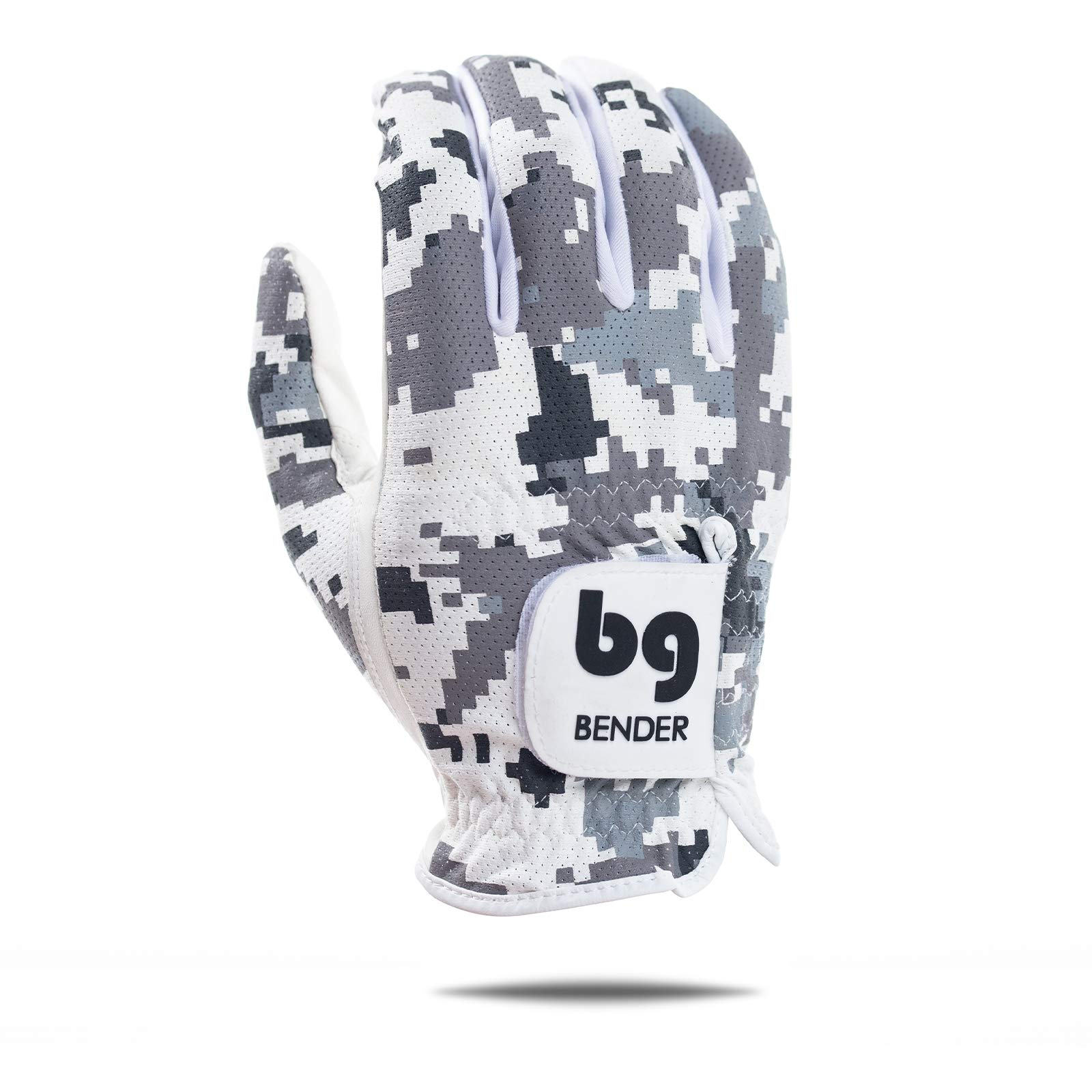 BG Bender - Mens Golf Glove, Durable Mesh Golf Gloves, Unique Golf Gloves