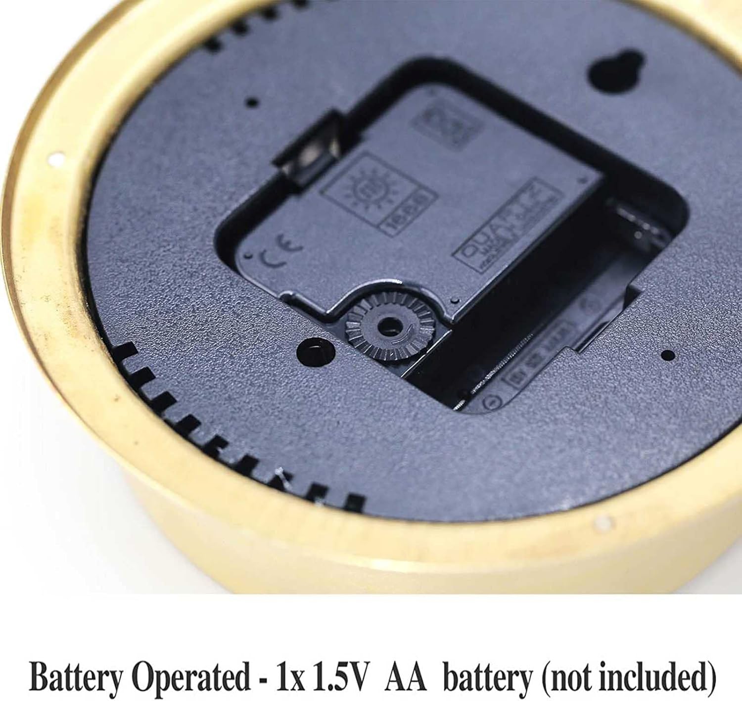 BTZHY Wall Clock,Tide Clock,Brass Nautical Wall Clock,Tide Clock High Tide Low Tide,Nautical Wall Clock for Wall Decor,Boat Accessories