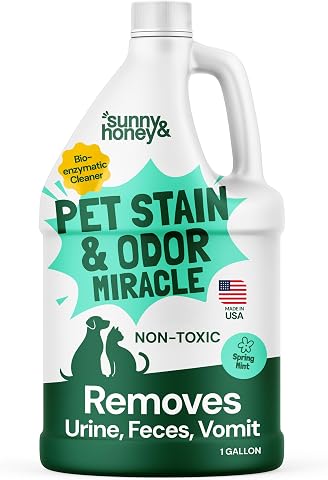 Sunny & Honey Pet Stain and Odor Remover for Carpets. 1 G...