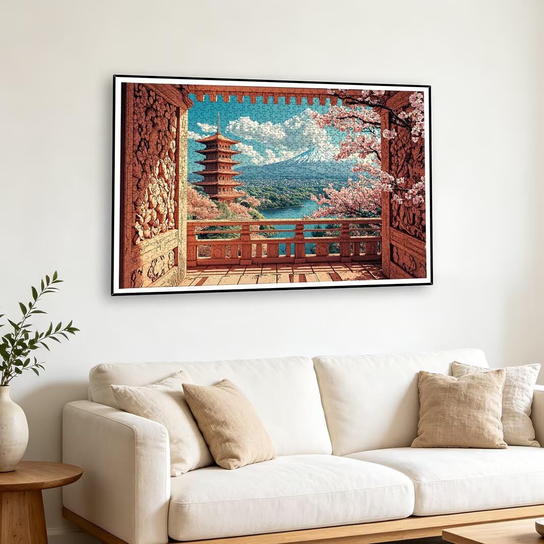 Puzzle 1000 Pièces Adultes, Puzzle 1000 Pieces Japon, Cadeau Femme -2152