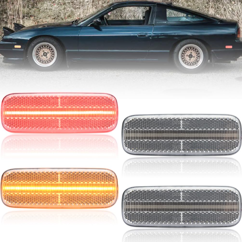 Amazon.com: NJSBYL S13 Front Rear Side Marker Lamps for Nissan