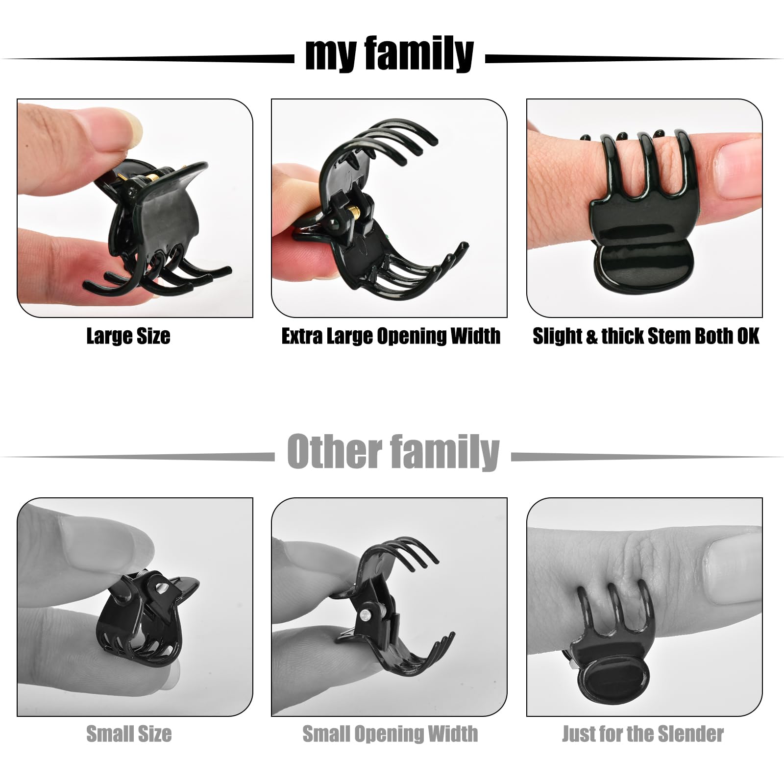 AccEncyc 50 Pcs Large Plant Clips Orchid Clips Plant Orchid Support Clips Flower Vine Clips for Supporting Stems Vines Stalks Climbing Plants Grow Upright - Image 3