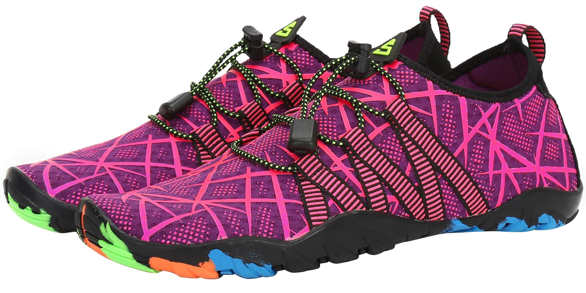 SAGUARO Scarpe da Sport Acquatici con Suola Spessa, Unisex