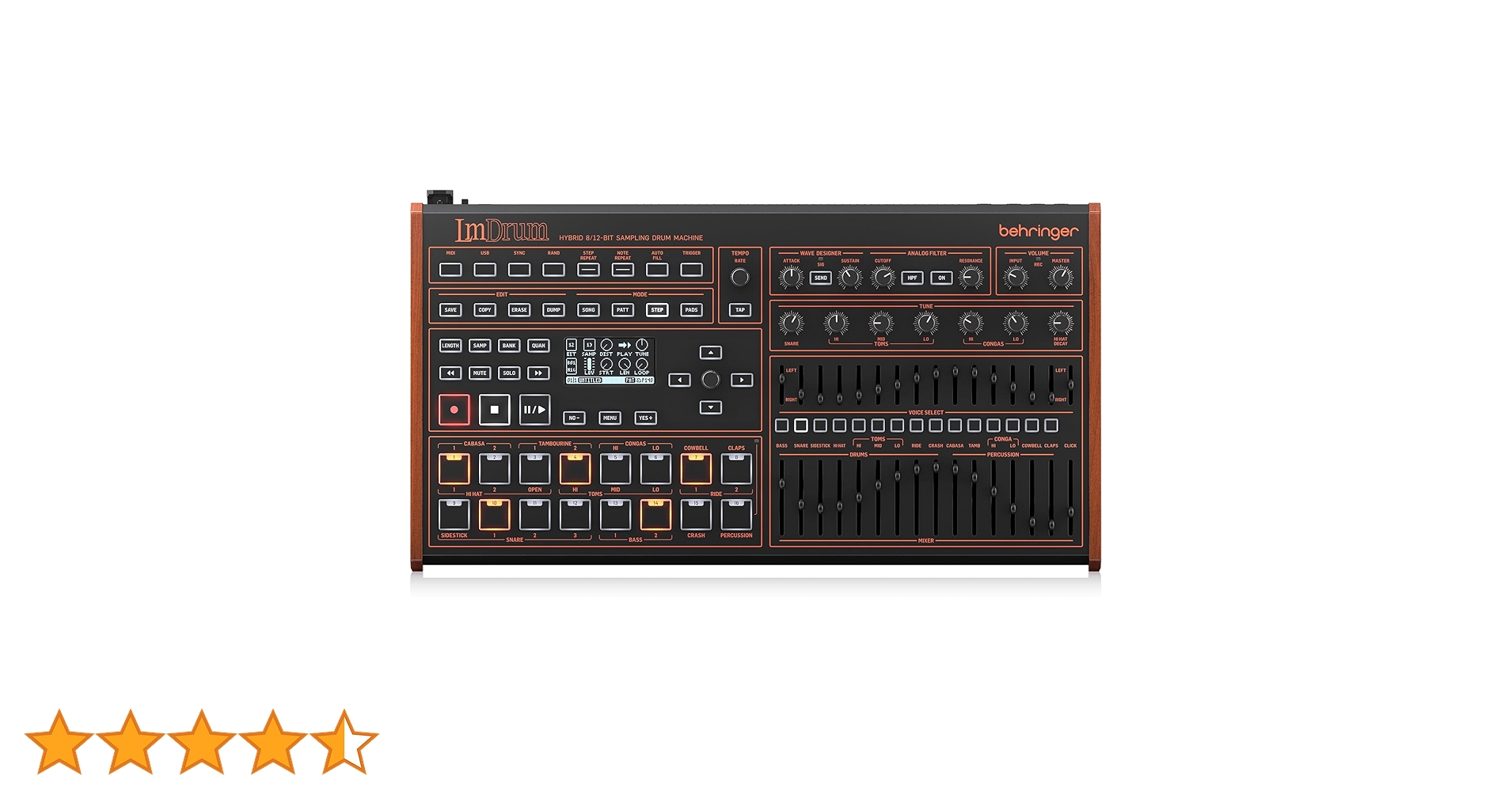 Behringer LM DRUM サンプラー/ドラムマシン ベリンガー リズムマシン ドラムマシン BEHRINGER LM DRUM