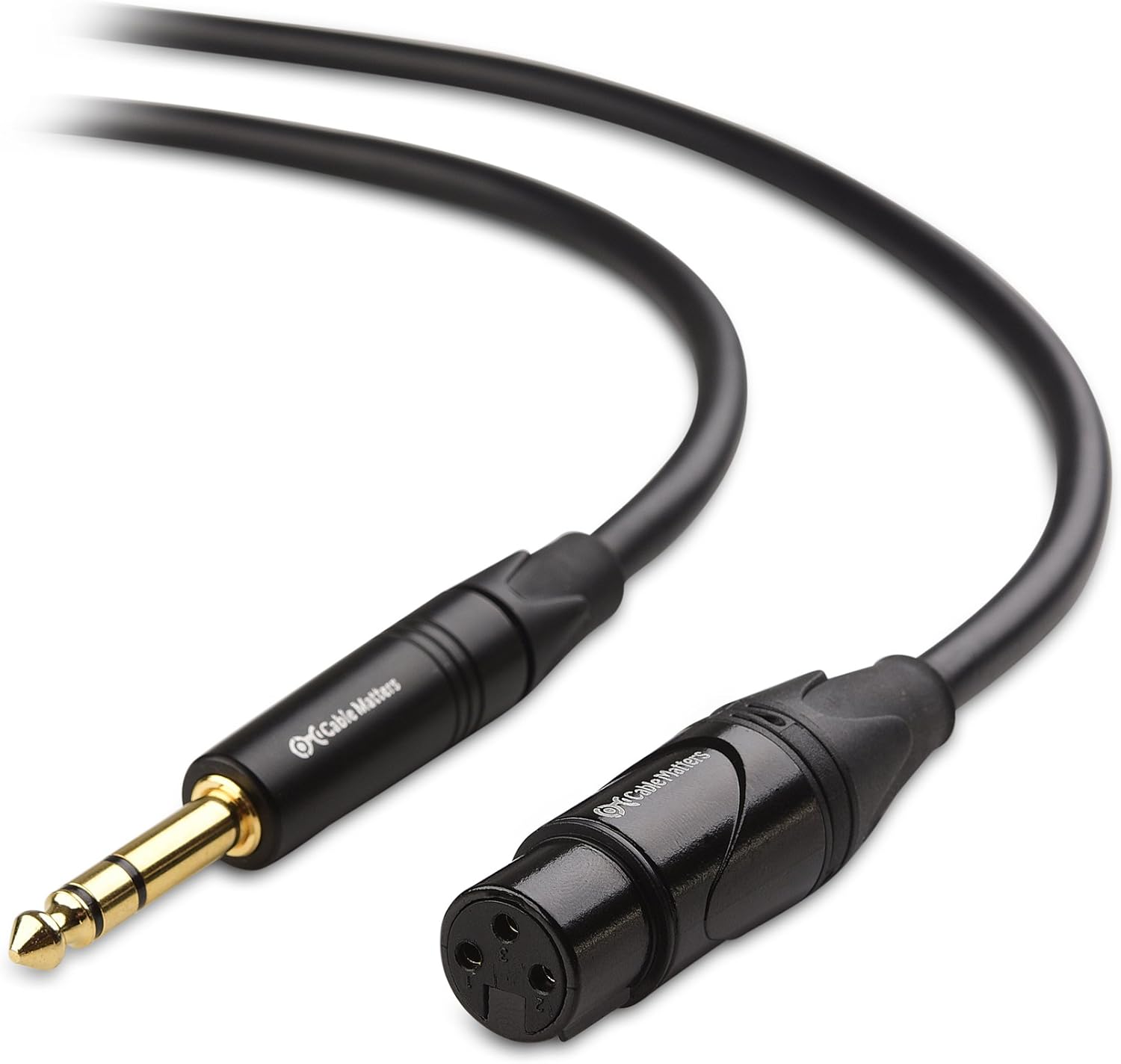 Up To 40% OFF Cable Matters 6.35mm (1/4 Inch) TRS to XLR Cable 50 ft Male to Female (XLR to TRS Cable, XLR to 1/4 Cable, 1/4 to XLR Cable)