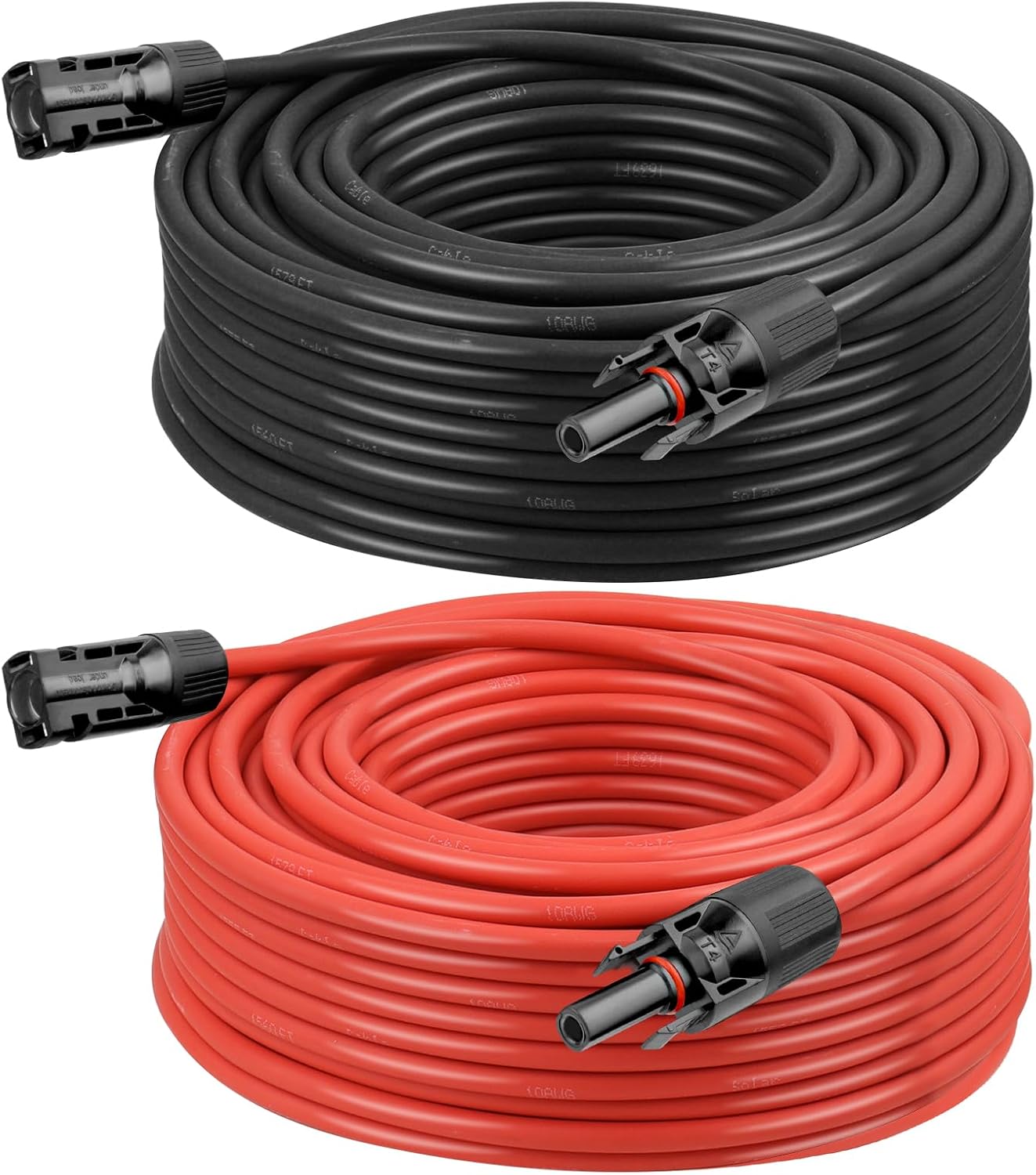 10 AWG Solar Extension Cable 200FT+100 FT 10AWG Solar Panel Extension Cable
