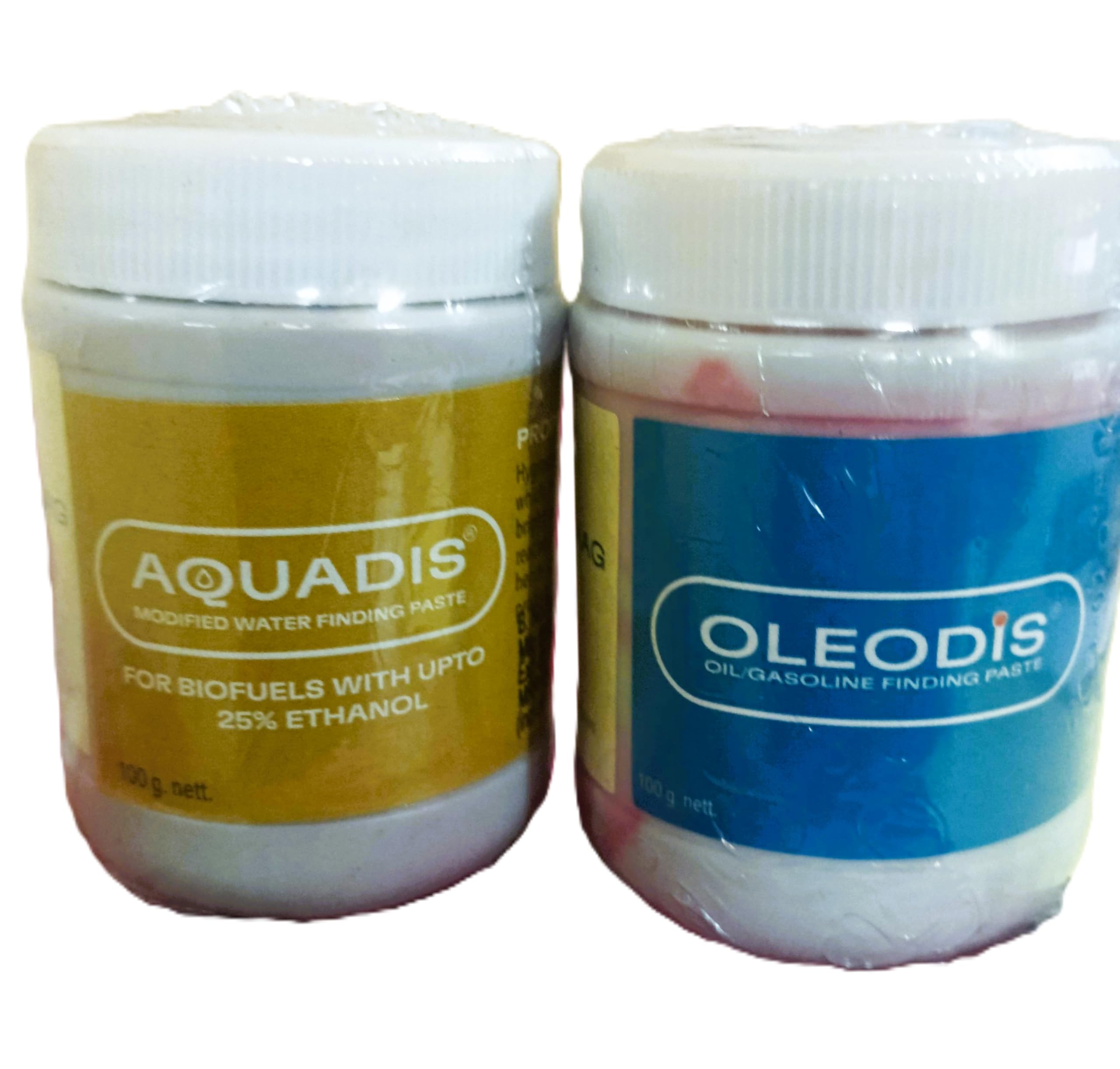 sentalab Aquadis Modified Water Finding Paste for Biofuels with up to 25% Ethanol (WATER PASTE), Oleodis Oil Gasoline Finding Paste(OIL PASTE OR DIP PASTE), (100 g Each) Combo Pack for Petroleum Testing-picture-23